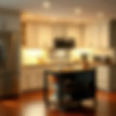 Magnificent Exploring Kitchen Island Carts with Microwave Shelves: A Comprehensive Guide