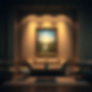 Magnificent Exploring the Art of Framing: Painting with Frame Online