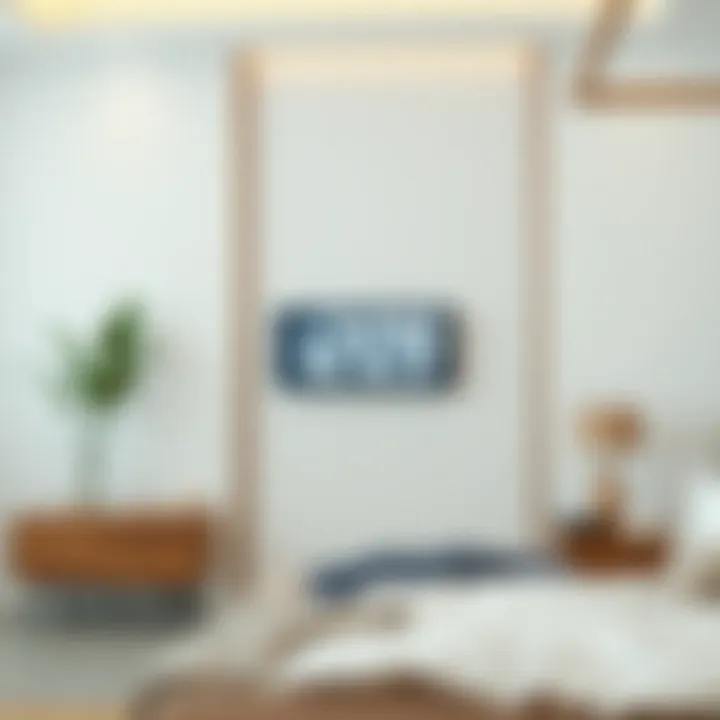 Magnificent The Digital Bedroom Clock: An Essential Element of Modern Interior Design
