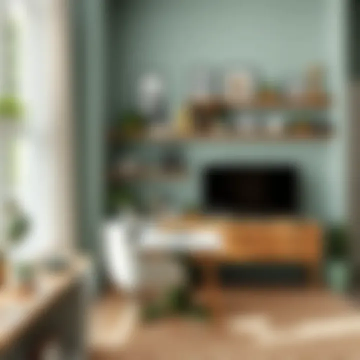 Chic workspace showcasing cost-effective design