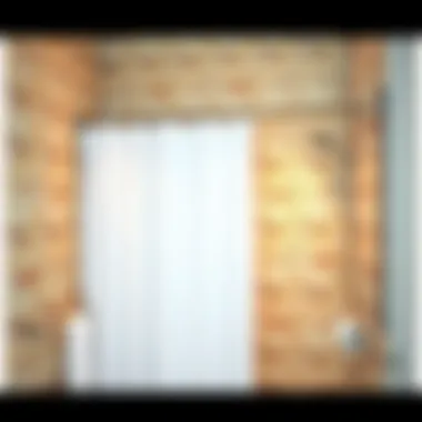 Elegant Tension Shower Curtain Rod Elegant tension shower curtain rod enhancing tiled bathroom decor