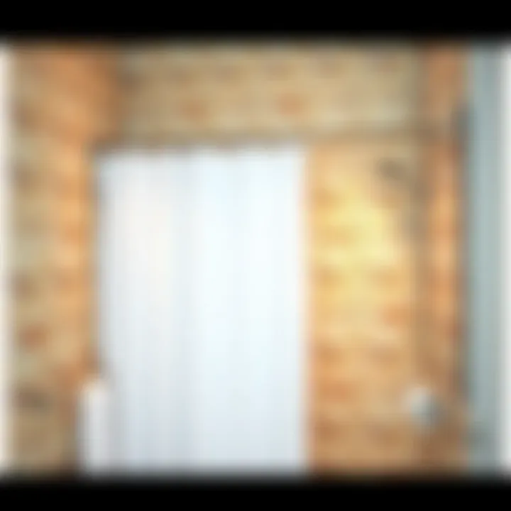 Elegant Tension Shower Curtain Rod Elegant tension shower curtain rod enhancing tiled bathroom decor