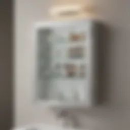 Elegant 36-inch wide medicine cabinet showcasing contemporary design.