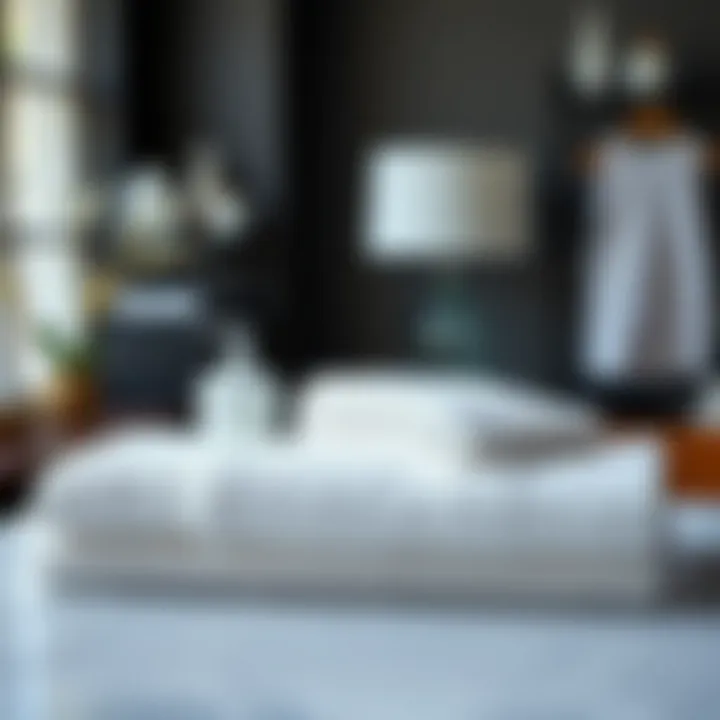 Aesthetic display of towel care products