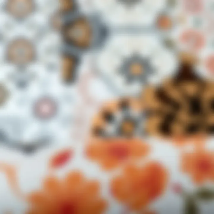 Explore Different Contact Paper Designs Close-up of various contact paper designs and textures