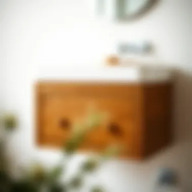 Exquisite Craftsmanship Close-up of the craftsmanship in a wooden changing table