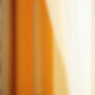 Exploring Fabric Choices for Dorm Room Curtains Close-up of fabric textures for curtains