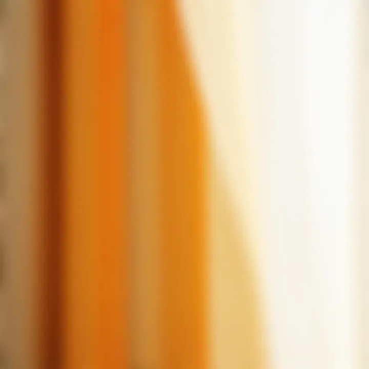 Exploring Fabric Choices for Dorm Room Curtains Close-up of fabric textures for curtains