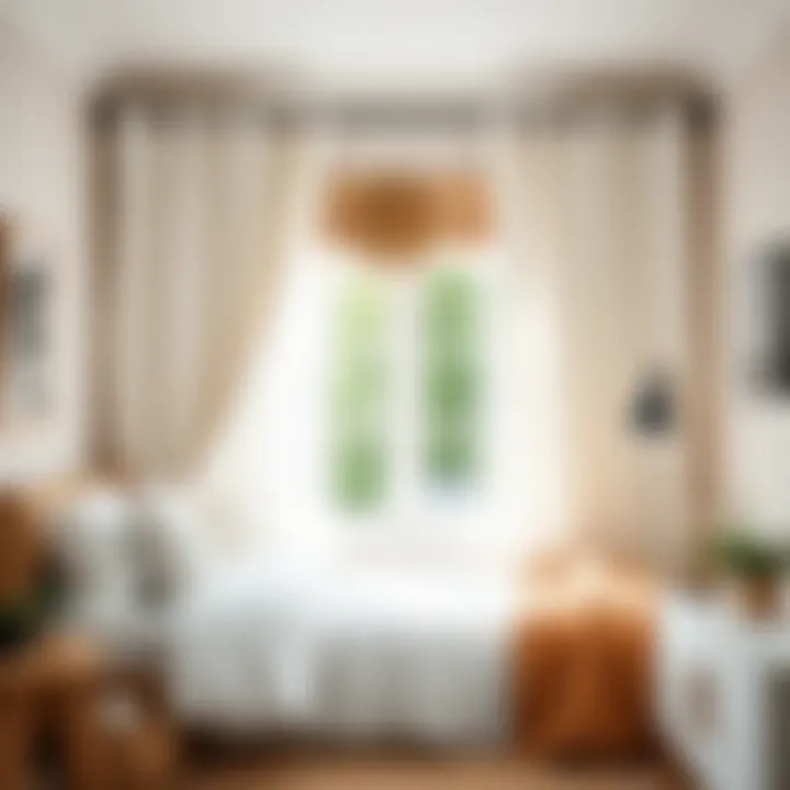 Practical Tips for Installing Curtains in Small Spaces DIY installation of curtains in a small space