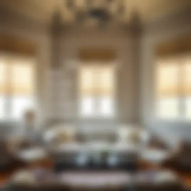 Light Control Effects of Roman Shades Diagram illustrating light control with Roman shades