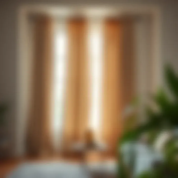 Curtains Enhancing Natural Light Curtains beautifully framing a large window in a bright space