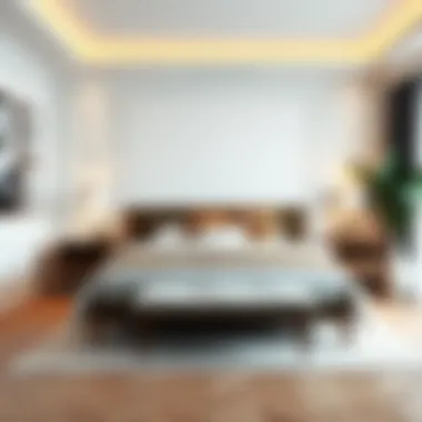 Stylish Bedroom with 180x200 Bed Stylish bedroom featuring a 180x200 bed and elegant decor