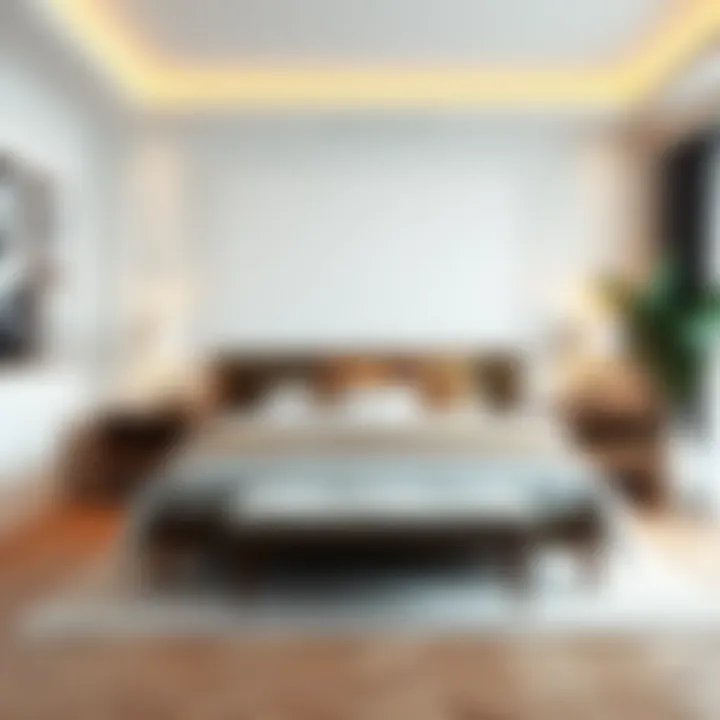 Stylish Bedroom with 180x200 Bed Stylish bedroom featuring a 180x200 bed and elegant decor