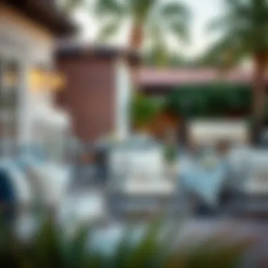 Stylish Outdoor Furniture Arrangement Stylish outdoor furniture arrangement