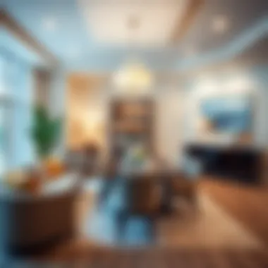 Contemporary Dining Area Elegant dining area featuring contemporary furniture arrangements