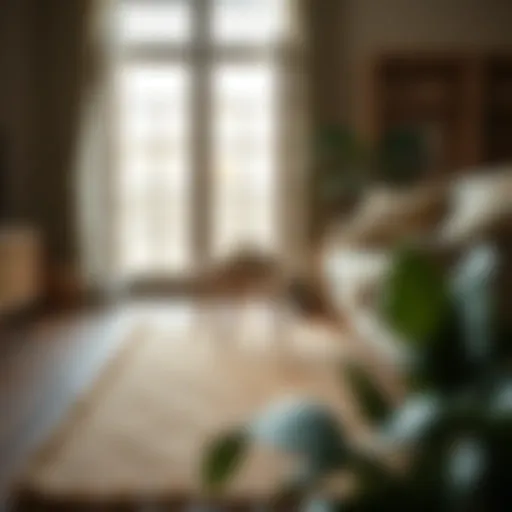 The Unique Texture of a Jute Rug Natural texture of jute rug enhancing living space