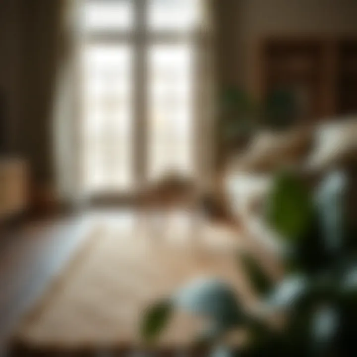 The Unique Texture of a Jute Rug Natural texture of jute rug enhancing living space