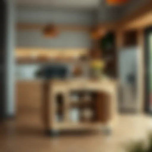 Exploring Kitchen Island Carts with Microwave Shelves: A Comprehensive Guide Introduction