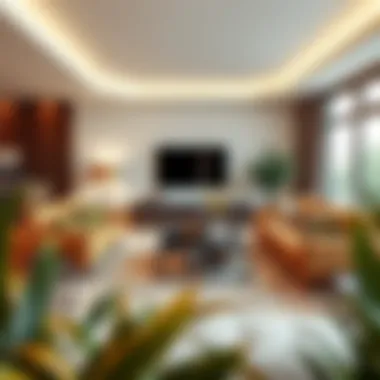 Enhancing Spatial Harmony with Living Room Sets Inviting large living room set that enhances spatial harmony