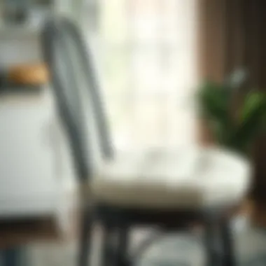 Customized chair pads for unique interior designs