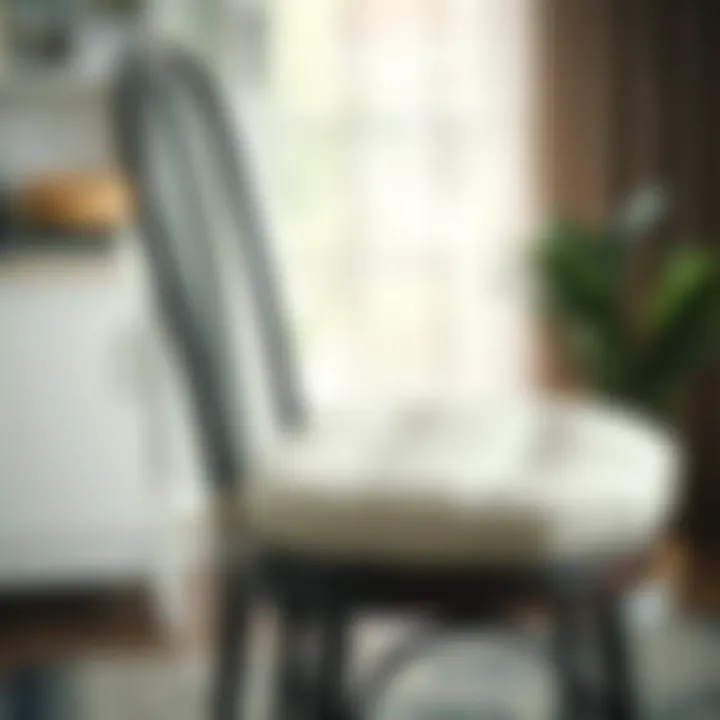 Customized chair pads for unique interior designs