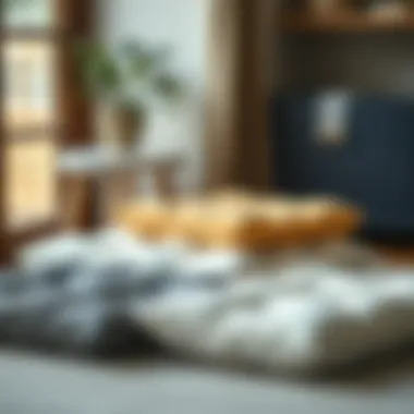 Variety of chair pads in different materials