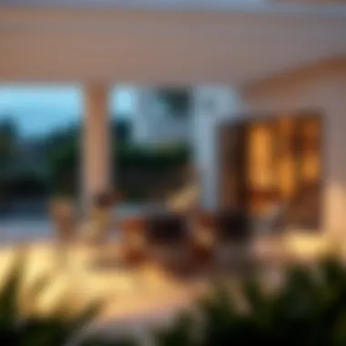 Sophisticated Modern Outdoor Patio Dining Set Sophisticated modern outdoor patio dining set with sleek design