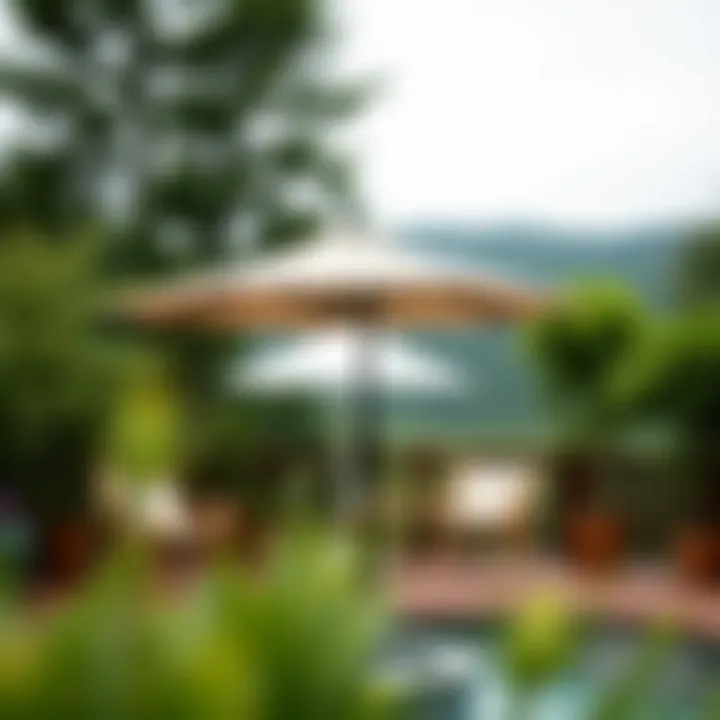 Different Types of Umbrellas for Small Spaces Different types of umbrellas for small spaces