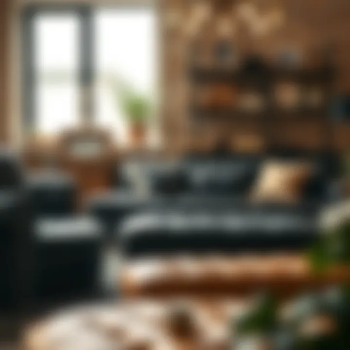 Variety of Ottoman Leather Styles in Chic Interior Variety of Ottoman leather styles displayed in a chic interior