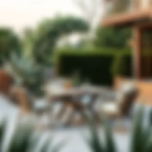 Exploring Outdoor Dining Sets Without Cushions Introduction