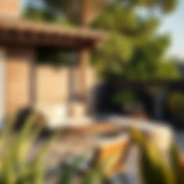 Durable outdoor furniture made from weather-resistant materials