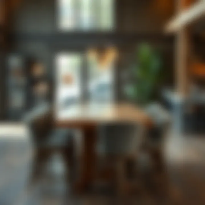 Materials used in crafting pub style tables and chairs.