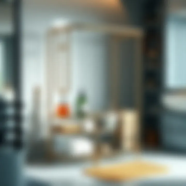 Diverse Materials for Practical Use Variety of materials used in self-standing shower caddies