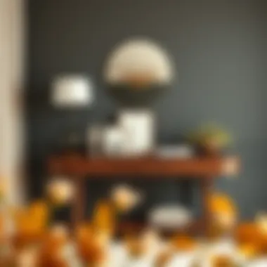 Artfully Styled Console Table with Decor Tastefully styled small console table with decorative items