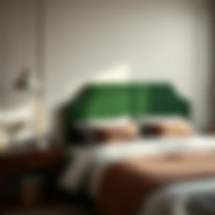 Exploring the Aesthetic and Functional Benefits of a Green Headboard King Introduction
