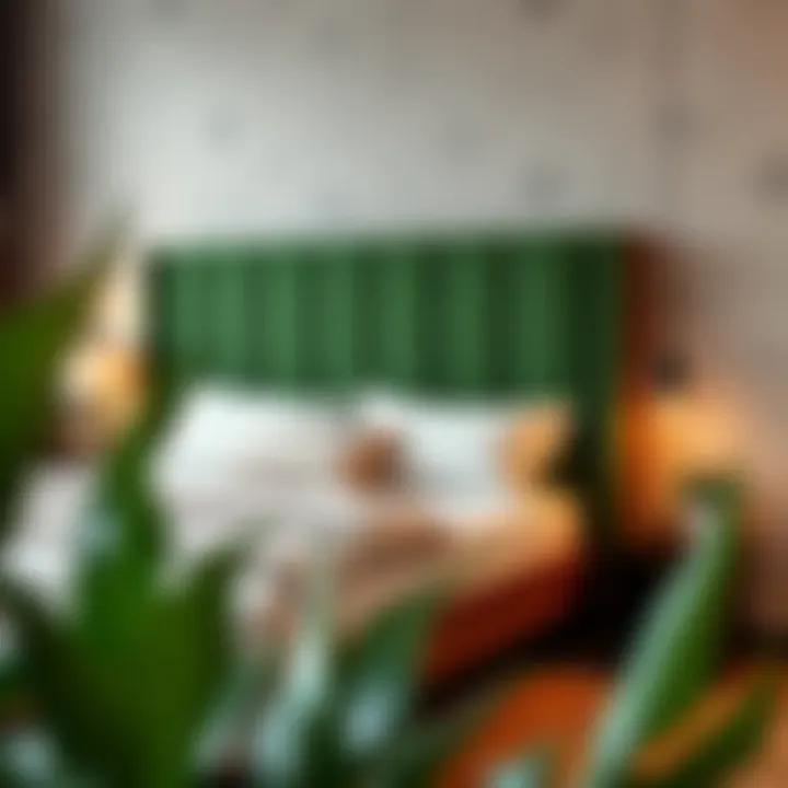 Notable Exploring the Aesthetic and Functional Benefits of a Green Headboard King