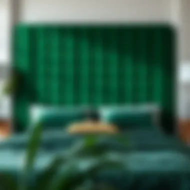 Exploring the Aesthetic and Functional Benefits of a Green Headboard King Summary