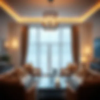 Creating Ambiance with Lantern Light Chandeliers Ambient lighting created by lantern light chandeliers in living spaces