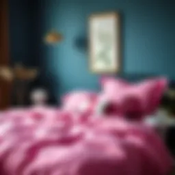 Exploring the Allure of Hot Pink Duvet Covers Introduction