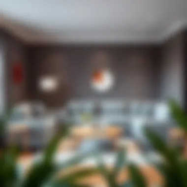 Cozy Nook Featuring a Backless Couch Versatile backless couch arrangement in a cozy nook