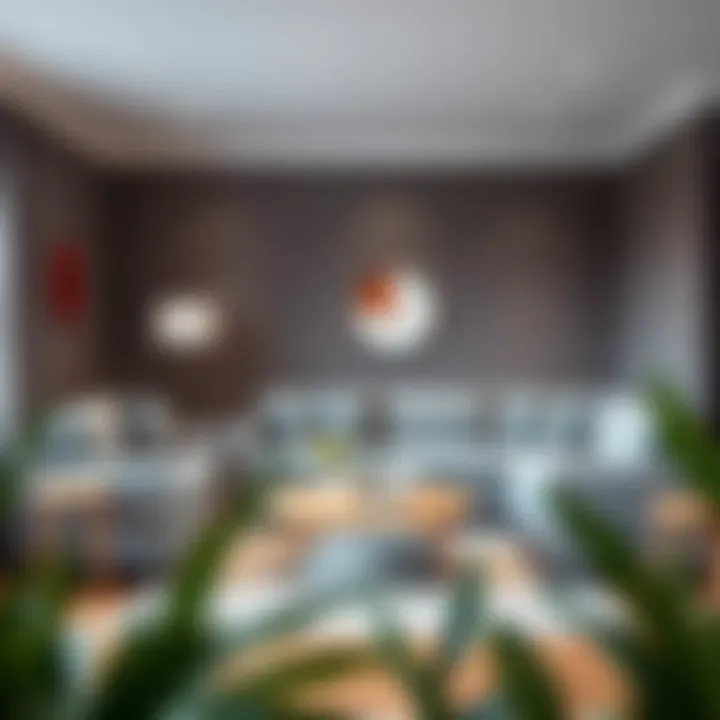 Cozy Nook Featuring a Backless Couch Versatile backless couch arrangement in a cozy nook