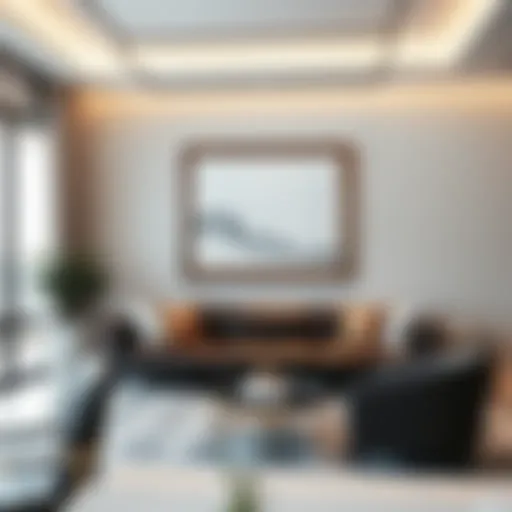 Modern Elegance: A 30 x 48 Frame in Contemporary Spaces Elegant 30 x 48 picture frame showcasing modern decor