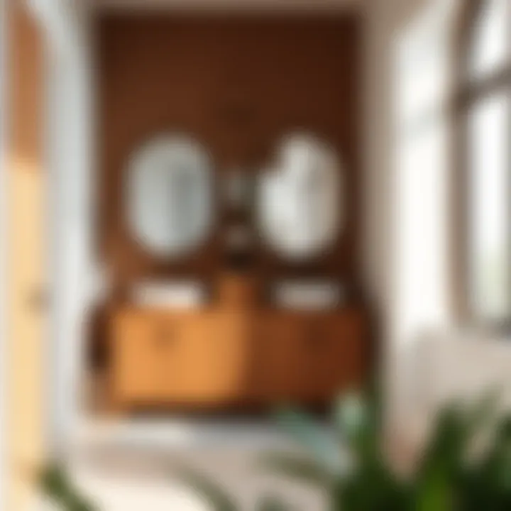 Notable Exploring the Double Bathroom Vanity with Center Tower: Design, Functionality, and Style