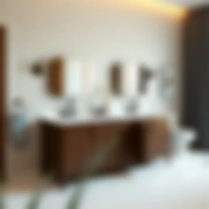 Exploring the Double Bathroom Vanity with Center Tower: Design, Functionality, and Style Summary