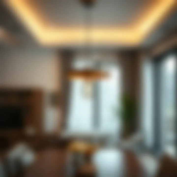 Contemporary Hanging Light Design in Indian Homes Modern hanging light design blending with contemporary interiors