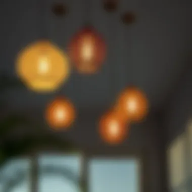 Sustainable Materials in Indian Hanging Light Designs Sustainable materials used in the creation of hanging lights