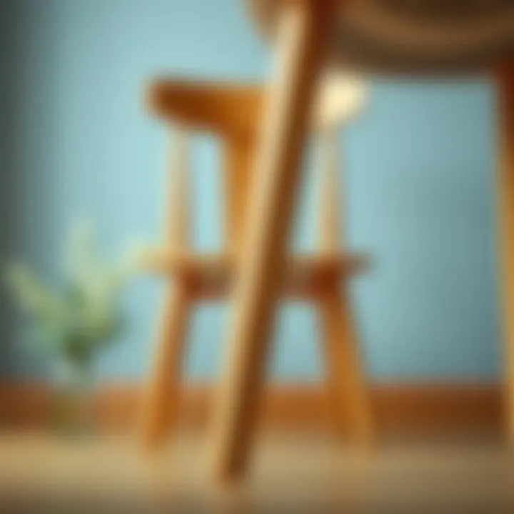 Sustainable sourcing of wood for chair legs