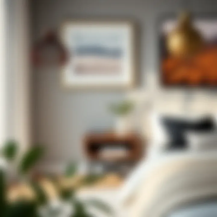 Nightstand integrated into various decor styles