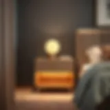 Elegant nightstand showcasing modern design