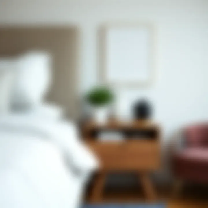 Organizational features of a nightstand